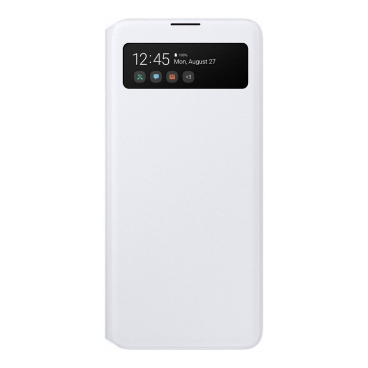 Tok Samsung S-View Wallet Cover EF-EA71PBE Samsung Galaxy A71 - A715F, White