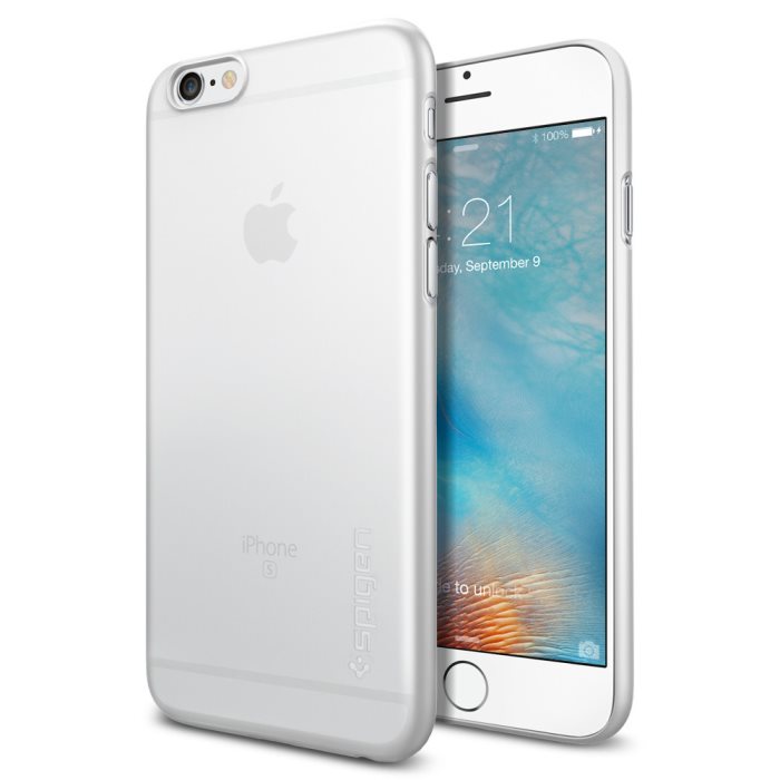 Tok Spigen Air Skin  Apple iPhone 6 és 6S, Soft Clear