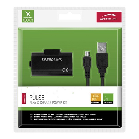 Töltő Speedlink Pulse Play & Charge Power Kit Xbox One