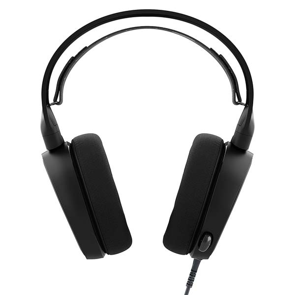 Játékos fülhallgató SteelSeries Arctis 3 (2019 Kiadás), fekete