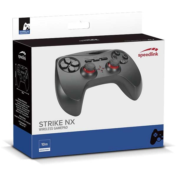 Speedlink Strike NX Gamepad Wireless for PS3, black