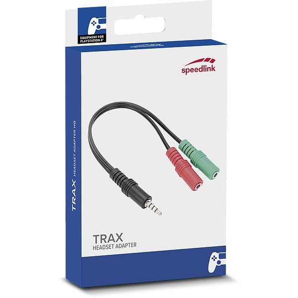 Adapter fülhallgató csatlakoztatására Speedlink Trax Headset Adapter PS4