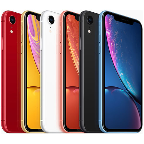 iPhone XR, 128GB, coral