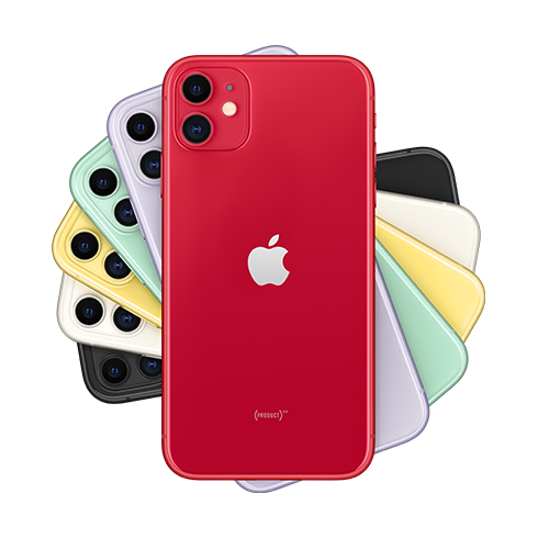 iPhone 11, 256GB, piros