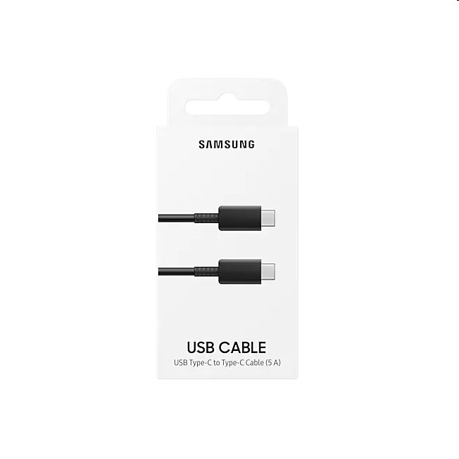 Samsung adatkábel USB-C (5A, 1m), black