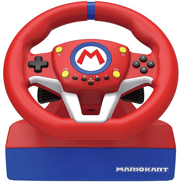 HORI verseny kormánykerék Mario Kart Pro MINI konzolhoz Nintendo Switch, piros