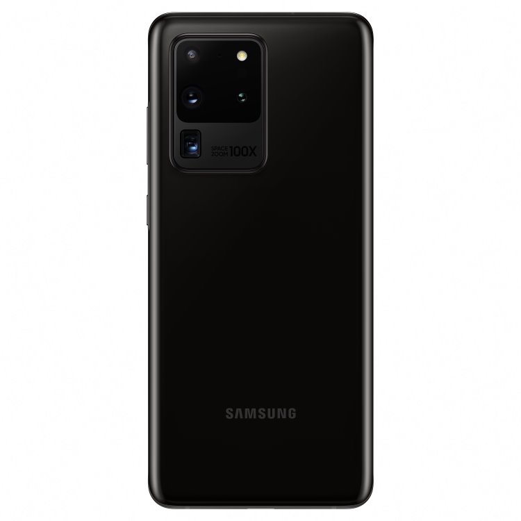 Samsung Galaxy S20 Ultra 5G - G988F, Dual SIM, 12/128GB, Cosmic Black - EU disztribúció
