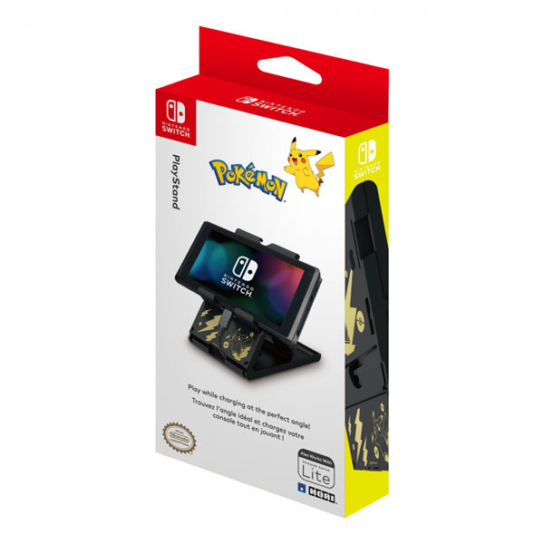 HORI PlayStand for Nintendo Switch (Pokémon: Pikachu Black & Gold)