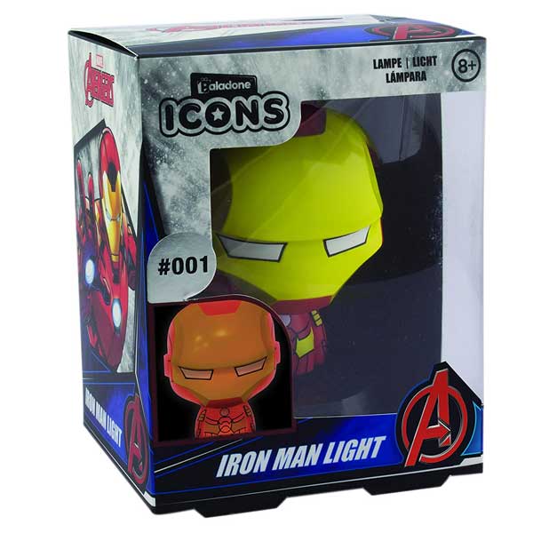Lámpa Icon Light Iron Man (Marvel)