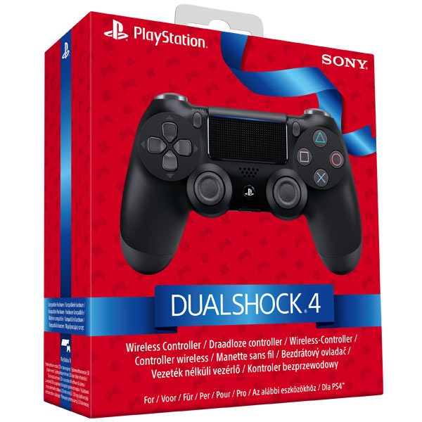 Sony DualShock 4 Wireless Controller v2, jet black (Christmas Edition)