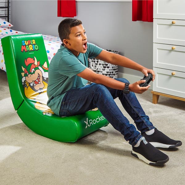 X Rocker - Nintendo gamer fotel Bowser