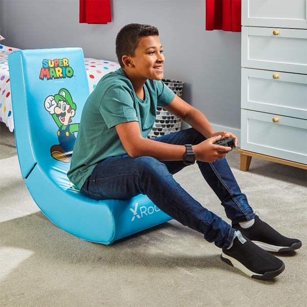 X Rocker - Nintendo gamer fotel Luigi