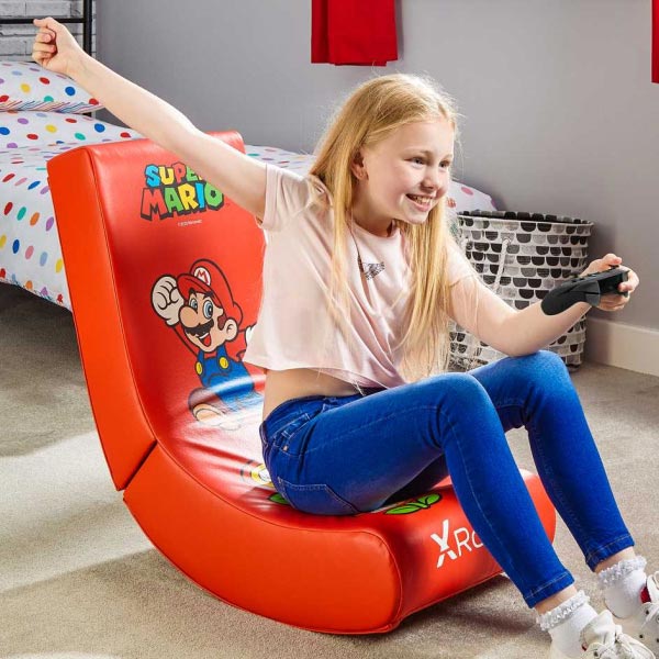 X Rocker - Nintendo gamer fotel Super Mario