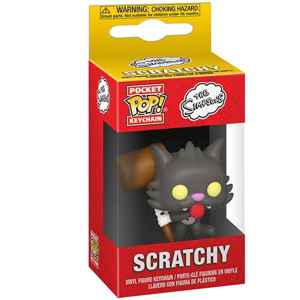 POP! Kulcstartó Scratchy (The Simpsons)