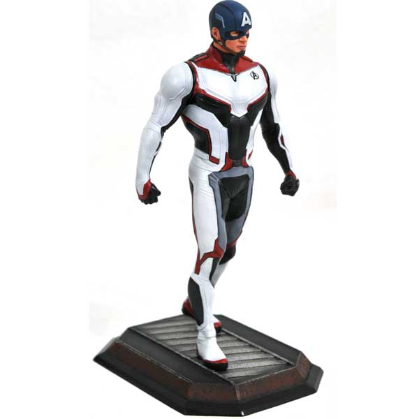 Figura Avengers: Captain America Avengers Team Suit Marvel Gallery Diorama