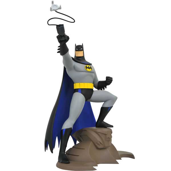 Figura DC Comic Gallery Batman The Animated Series: Grappling Gun Batman PVC Diorama