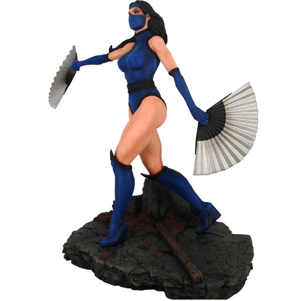 Figura Mortal Kombat Gallery Kitana PVC Diorama