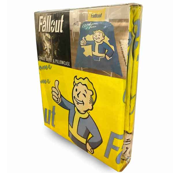 Ágyhuzat Fallout Vault Boy Single