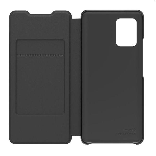 Flip Cover tok Samsung Galaxy A42 számára - A426B, Fekete (GP-FWA426A|