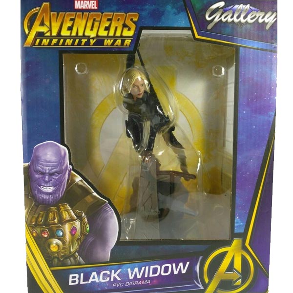 Figura Marvel Gallery Avengers Infinity War Black Widow Diorama