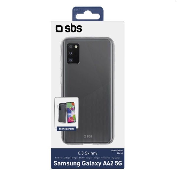 SBS Tok Skinny for Samsung Galaxy A42 5G - A426B, átlátszó