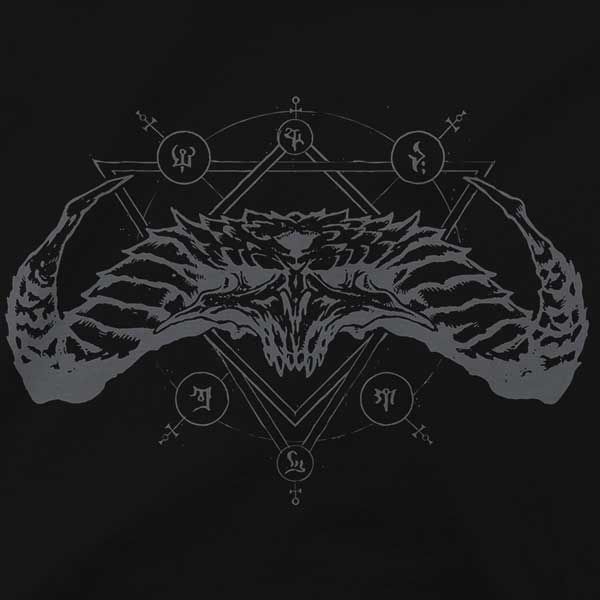 Mikina Skull Runes (Diablo 4) M