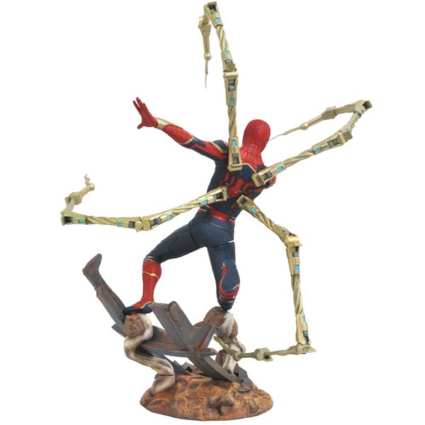 Szobor Marvel Premier Avengers 3 Iron Spider Man