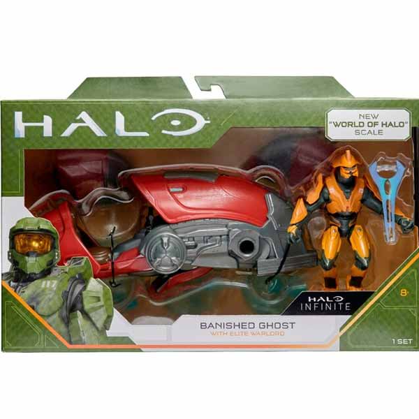 Figura Banished Ghost with Elite Warlord (Halo)
