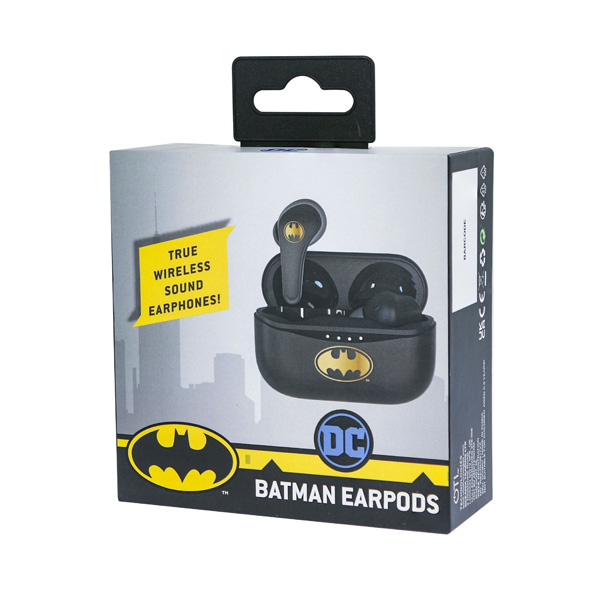Gyerek Vezeték nélküli fülhallgató OTL Technologies DC Comics Batman TWS Earpods