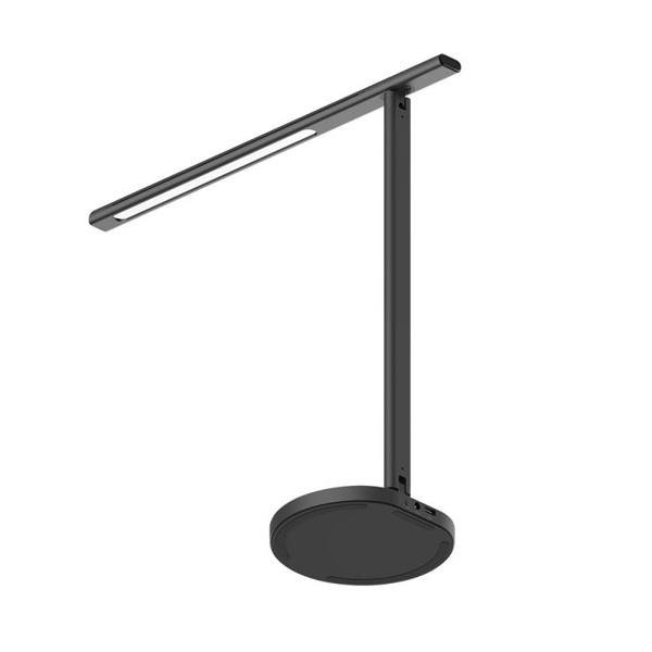 Tellur Smart Light WiFi asztali lámpa töltővel, fekete