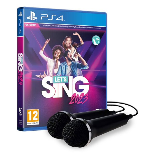 Let’s Sing 2023 játék + 2 mikrofon