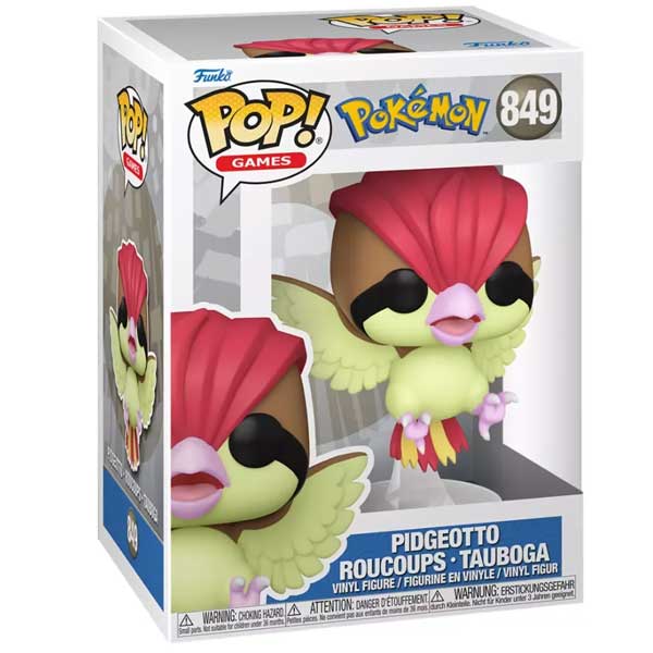 POP! Games: Pidgeotto (Pokémon) figura