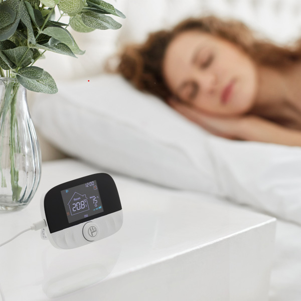 Tellur WiFi Smart Ambient Thermostat, TSH02, fekete