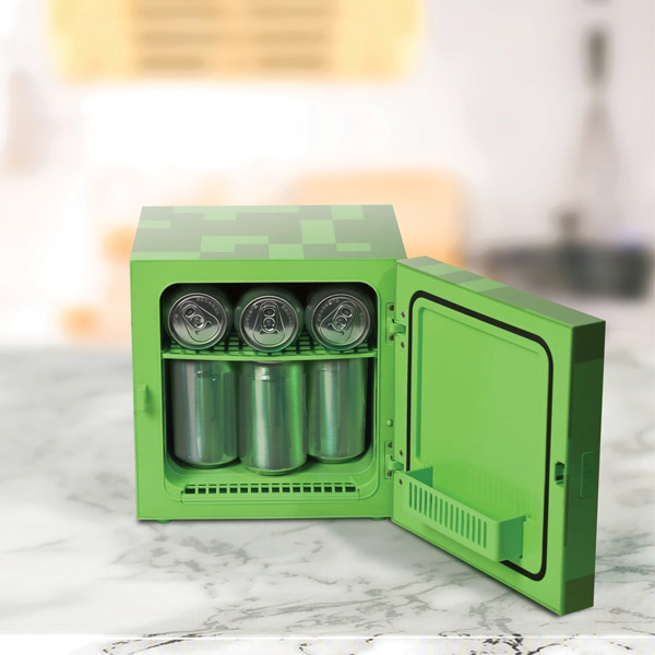 Mini hűtő Creeper Block 6,7 L (Minecraft)