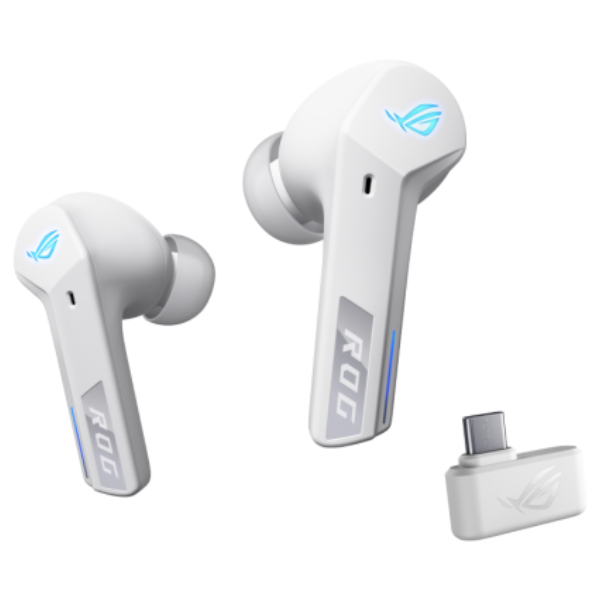 Vezeték nélküli fülhallgató ASUS ROG Cetra True Wireless SpeedNova, fehér
