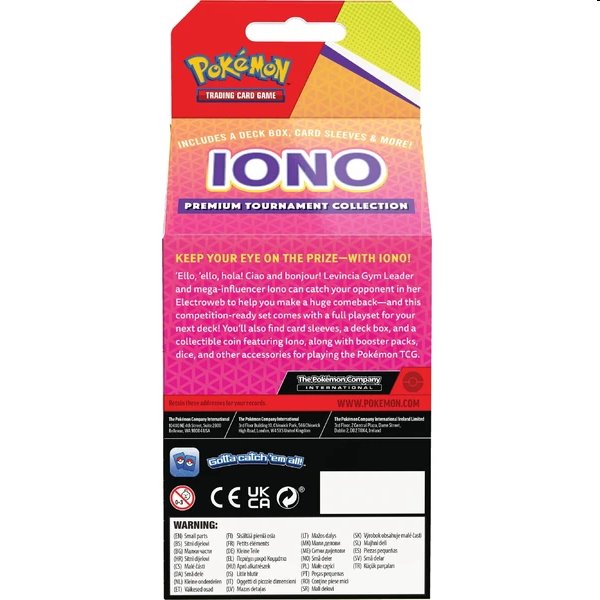 Kártyajáték Pokémon TCG: Iono Premium Tourname (Pokémon)