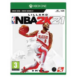 NBA 2K21 [XBOX ONE] - BAZÁR (használt termék)