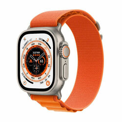 Apple Watch Ultra GPS + Cellular 49mm Titanium Case, A osztály - használt, 12 hónap garancia