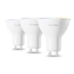 TechToy Smart Bulb RGB 4.5W GU10 3pcs készlet