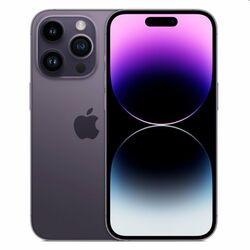 Apple iPhone 14 Pro, 128GB, deep purple, A osztály - használt, 12 hónap garancia