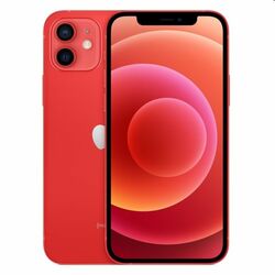 Apple iPhone 12 64GB, red, B osztály - használt, 12 hónap garancia