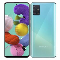 Samsung Galaxy A51 - A515F, 4/128GB, Dual SIM | Kék, B osztály - használt, 12 hónap garancia