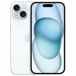 Apple iPhone 15 256GB, blue, A osztály – használt, 12 hónap garancia
