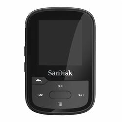 SanDisk MP3 Clip Sport Plus 32 GB, fekete, használt, 12 hónap garancia