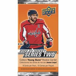 2022/23 Upper Deck Series 2 Hockey Retail Kártyacsomag