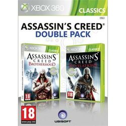 Assassin’s Creed: Brotherhood + Assassin’s Creed: Revelations [XBOX 360] - BAZÁR (használt termék)