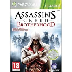 Assassin’s Creed: Brotherhood- XBOX 360- BAZÁR (használt termék)