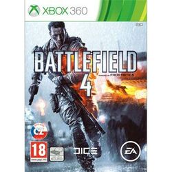 Battlefield 4 CZ - XBOX 360- BAZÁR (Használt áru)