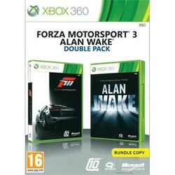 Forza Motorsport 3 CZ + Alan Wake (Double Pack) [XBOX 360] - BAZÁR (Használt áru)