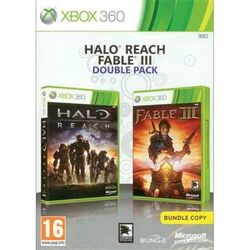 Halo: Reach + Fable 3 CZ (Double Pack) [XBOX 360] - BAZÁR (Használt áru)
